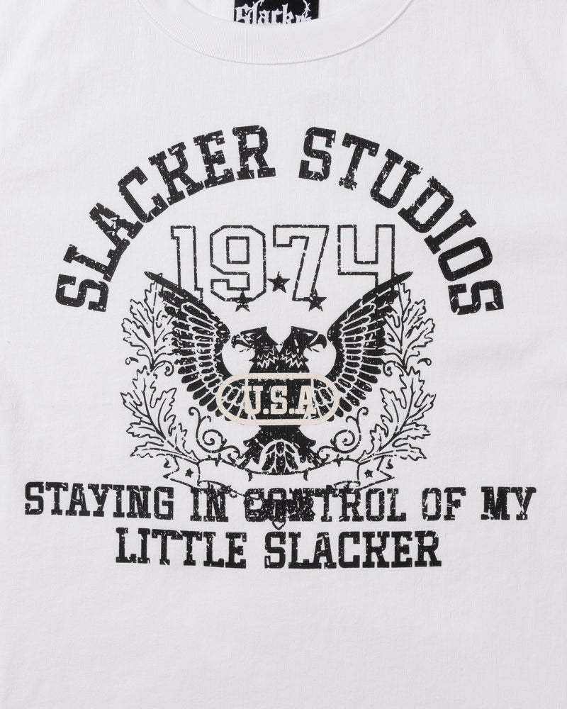 SLACKER HAWK TEE WHITE