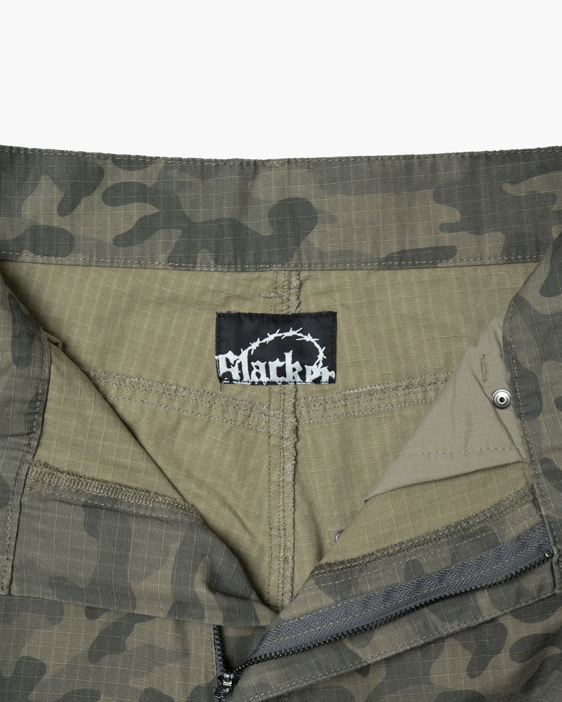 CAMO BAGGY CARGO PANTS BEIGE