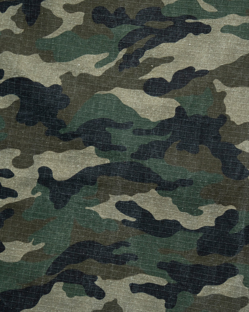 CAMO BAGGY CARGO PANTS KHAKI