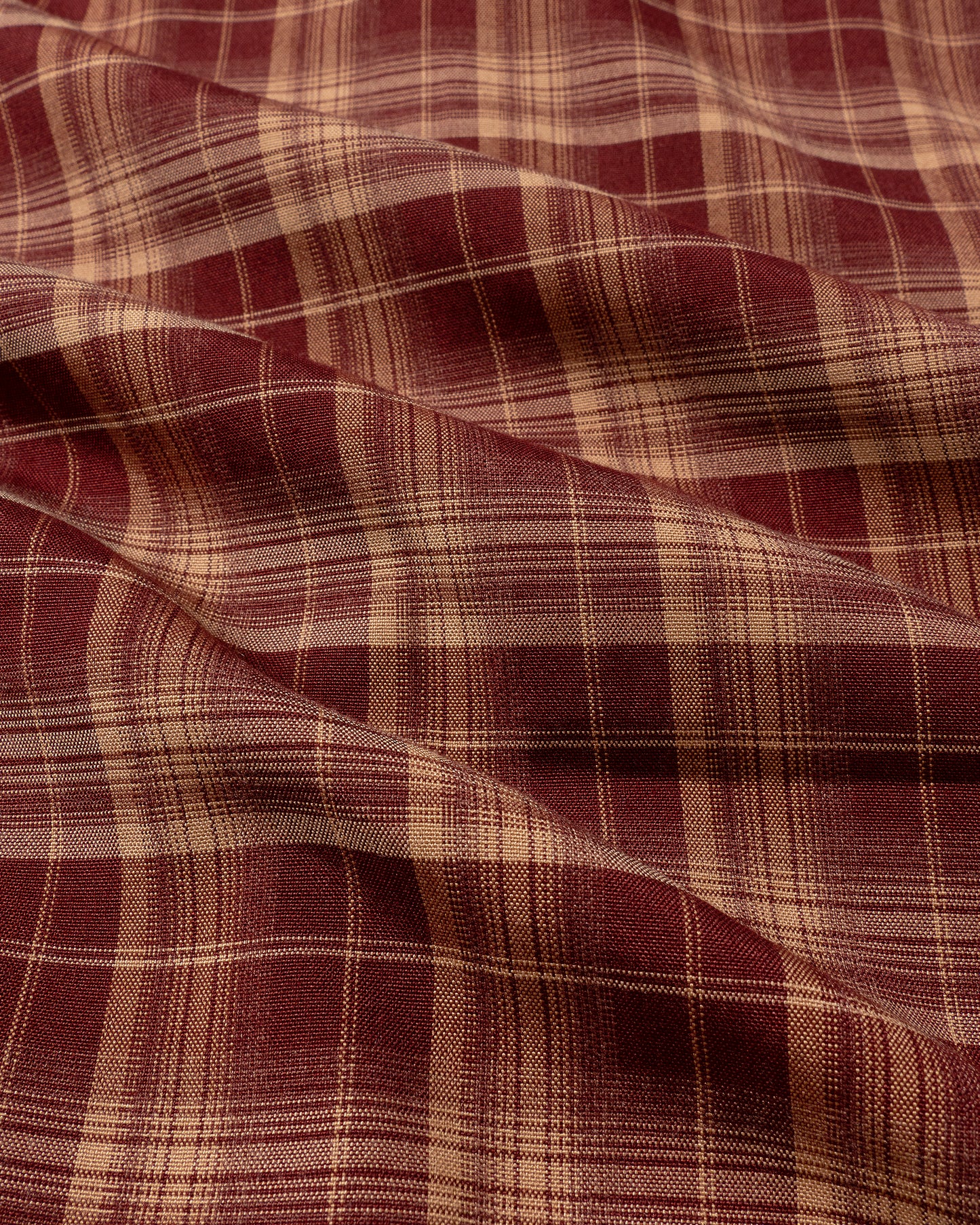 hawk plaid shirt bordeaux