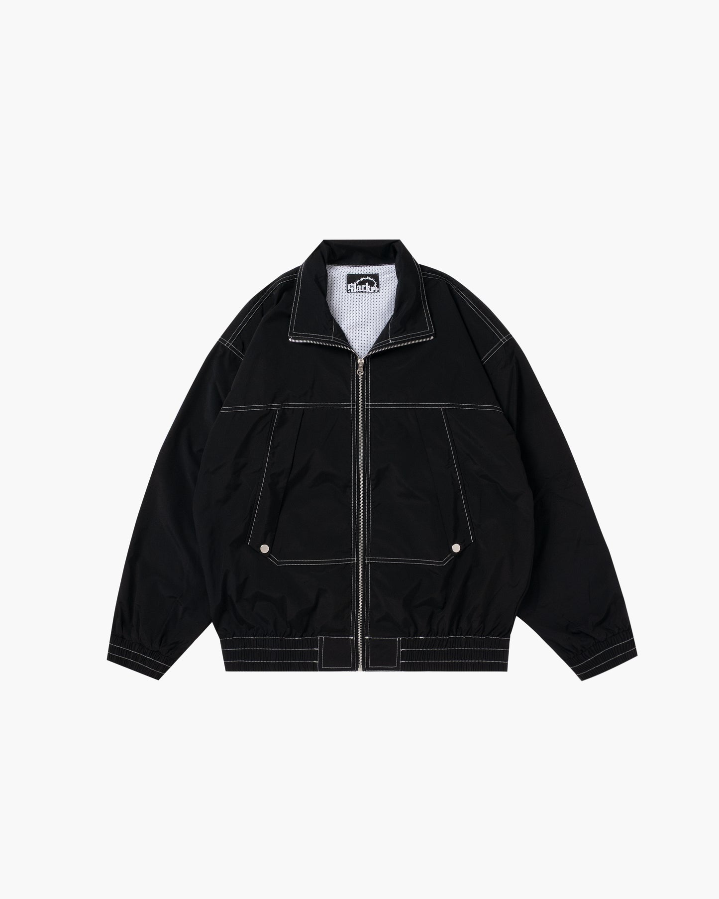 Tech Nylon Jacket Black