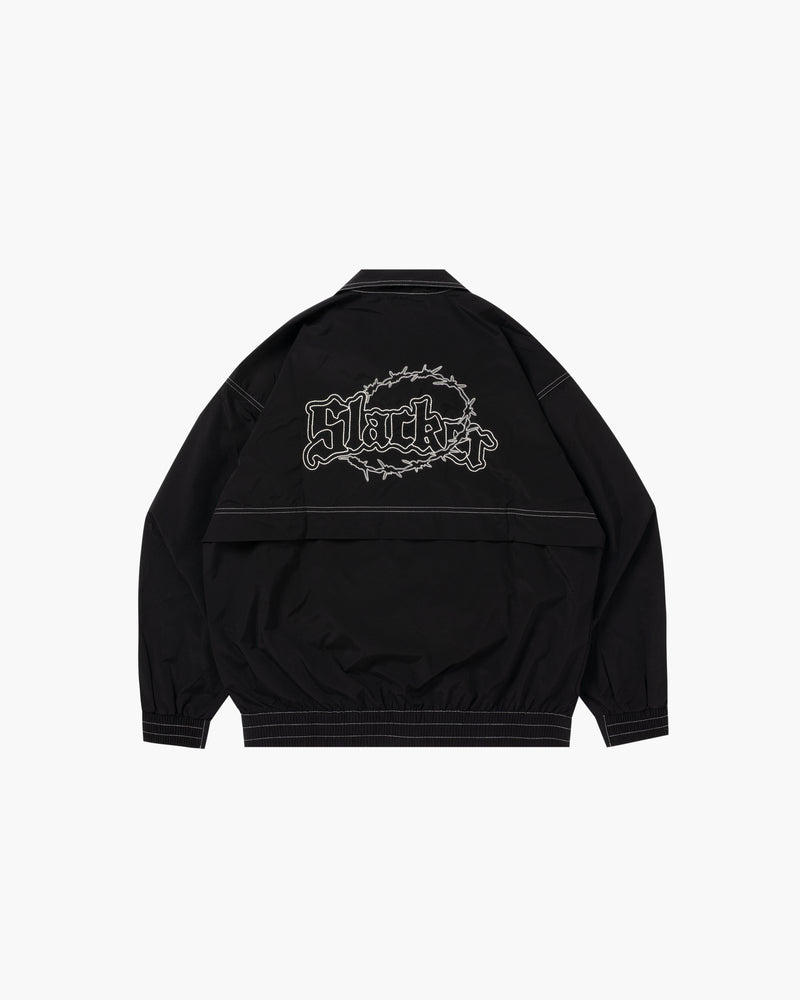 Tech Nylon Jacket Black