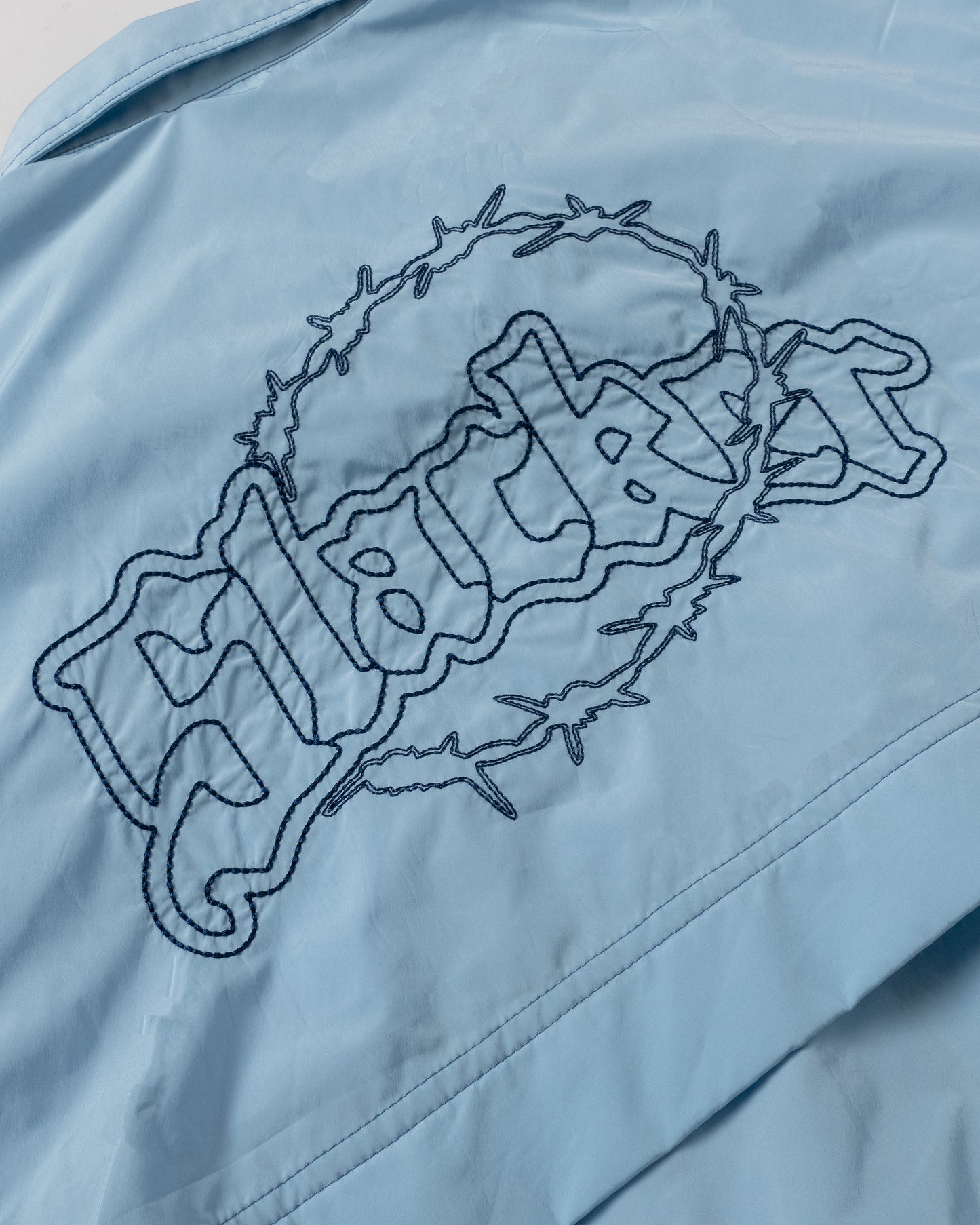 Tech Nylon Jacket Light blue