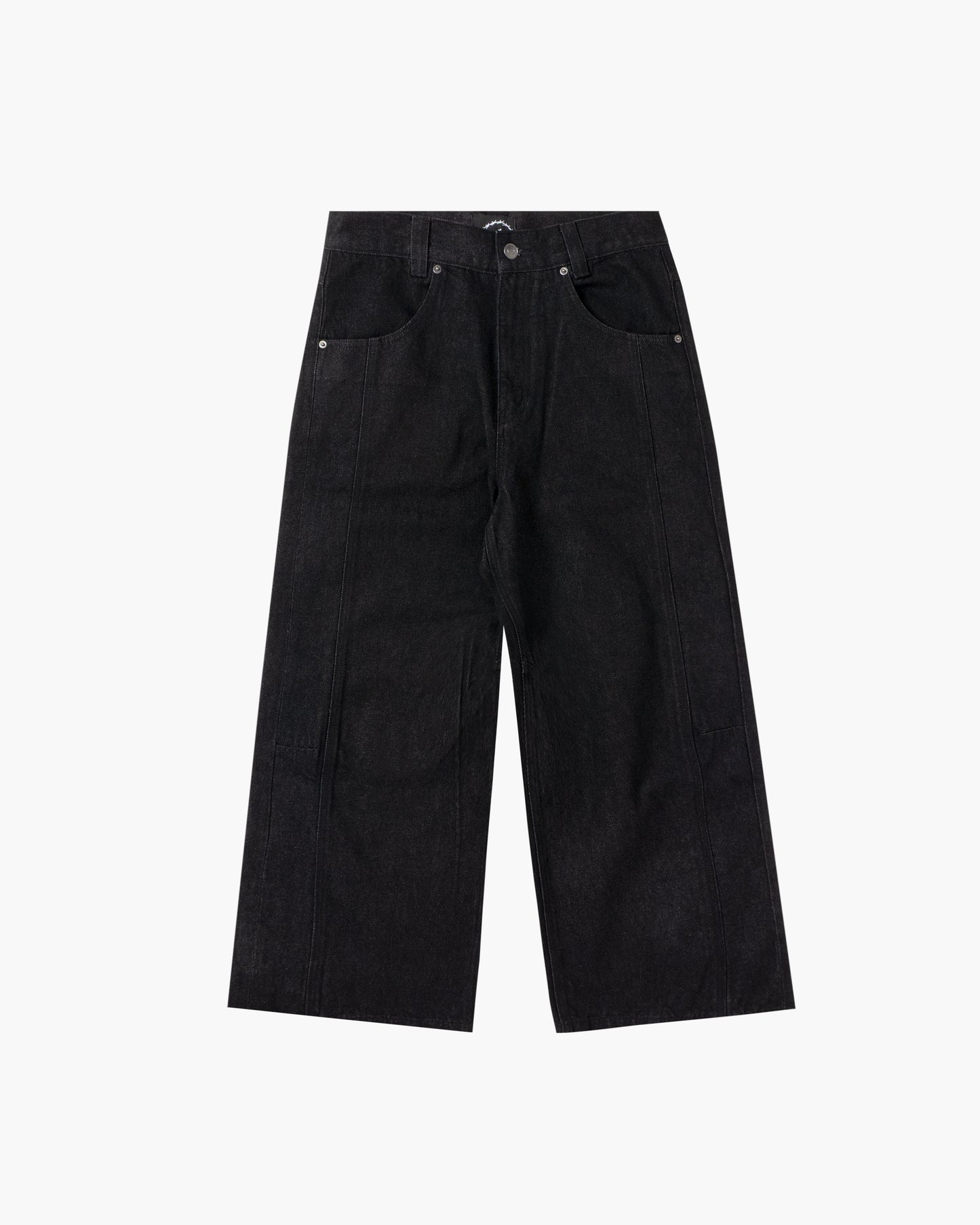 Baggy Denim Pants Black