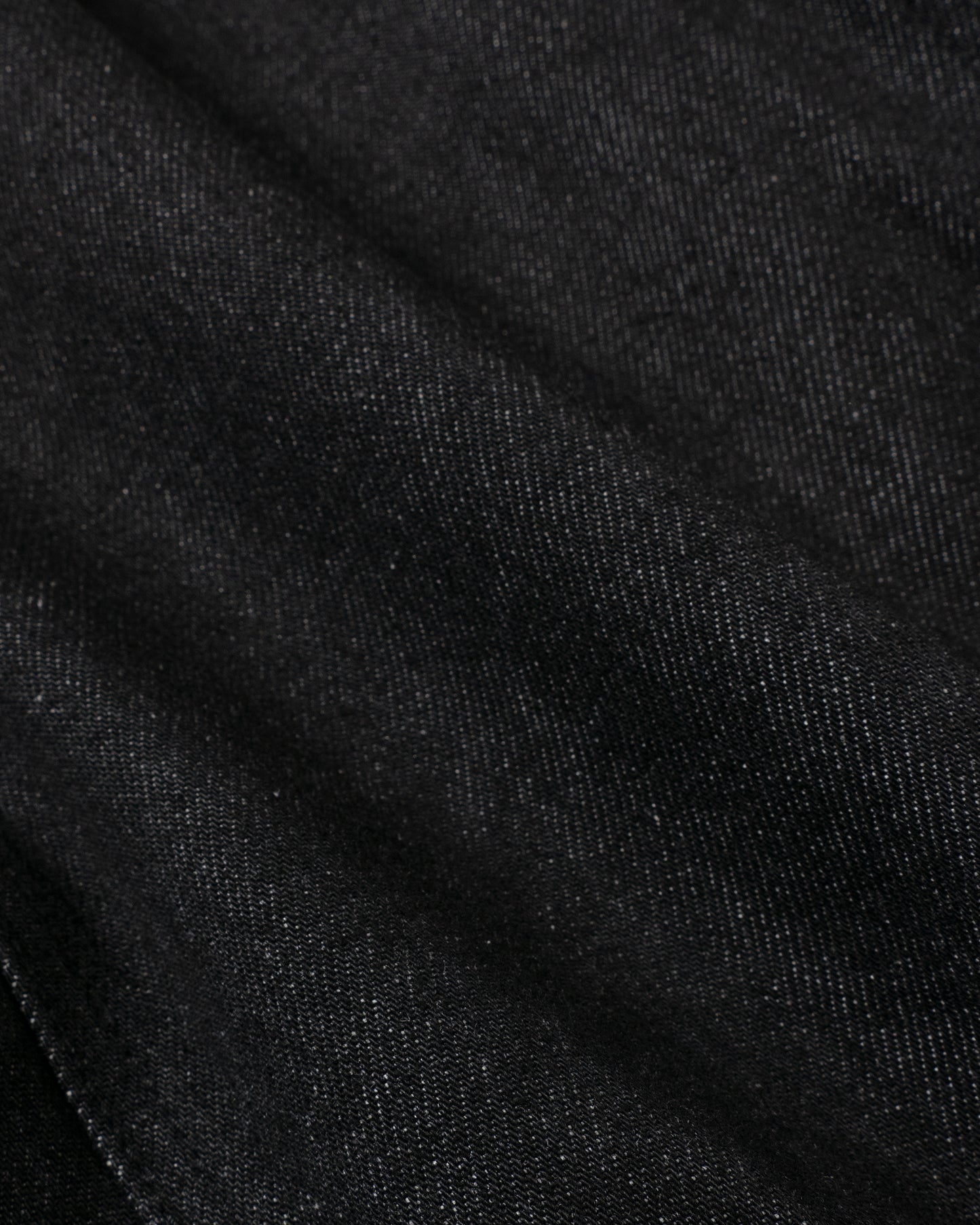 Baggy Denim Pants Black