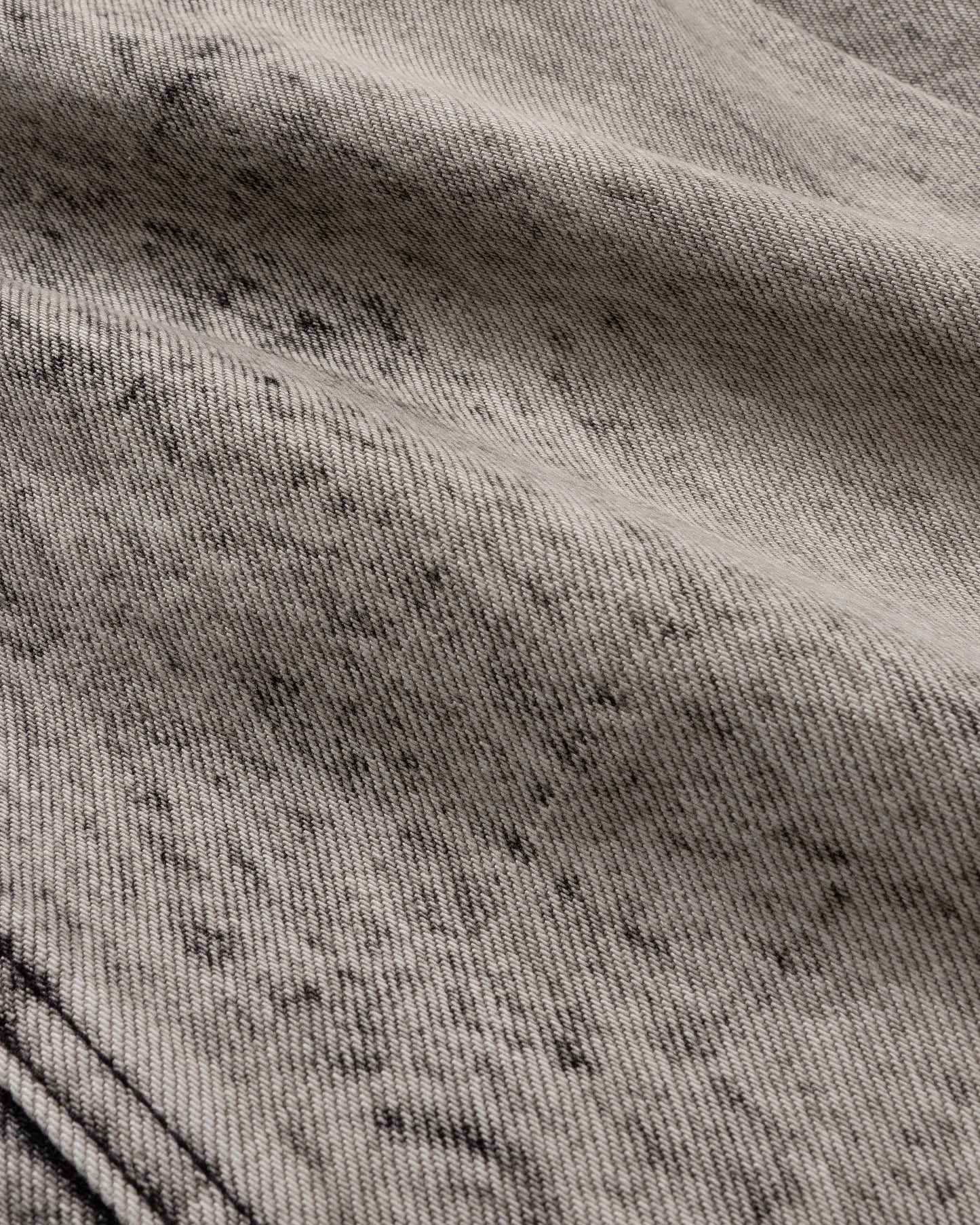 Baggy Denim Pants White