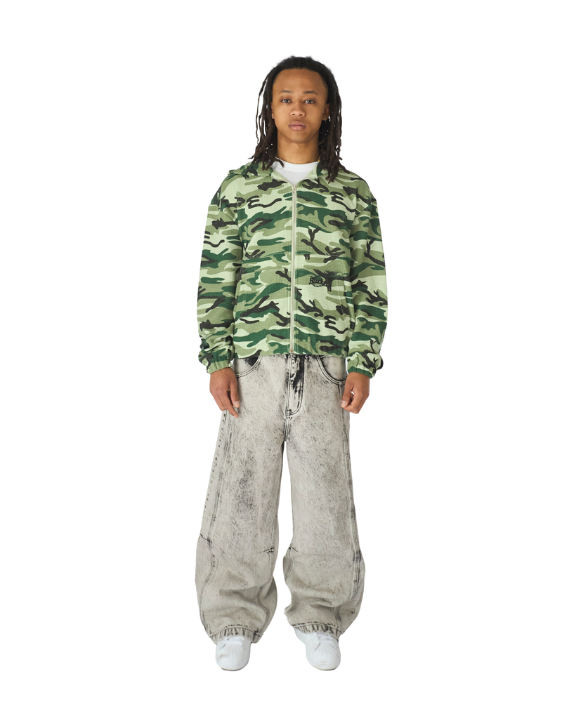 Como Thermal Zip Hoodie
