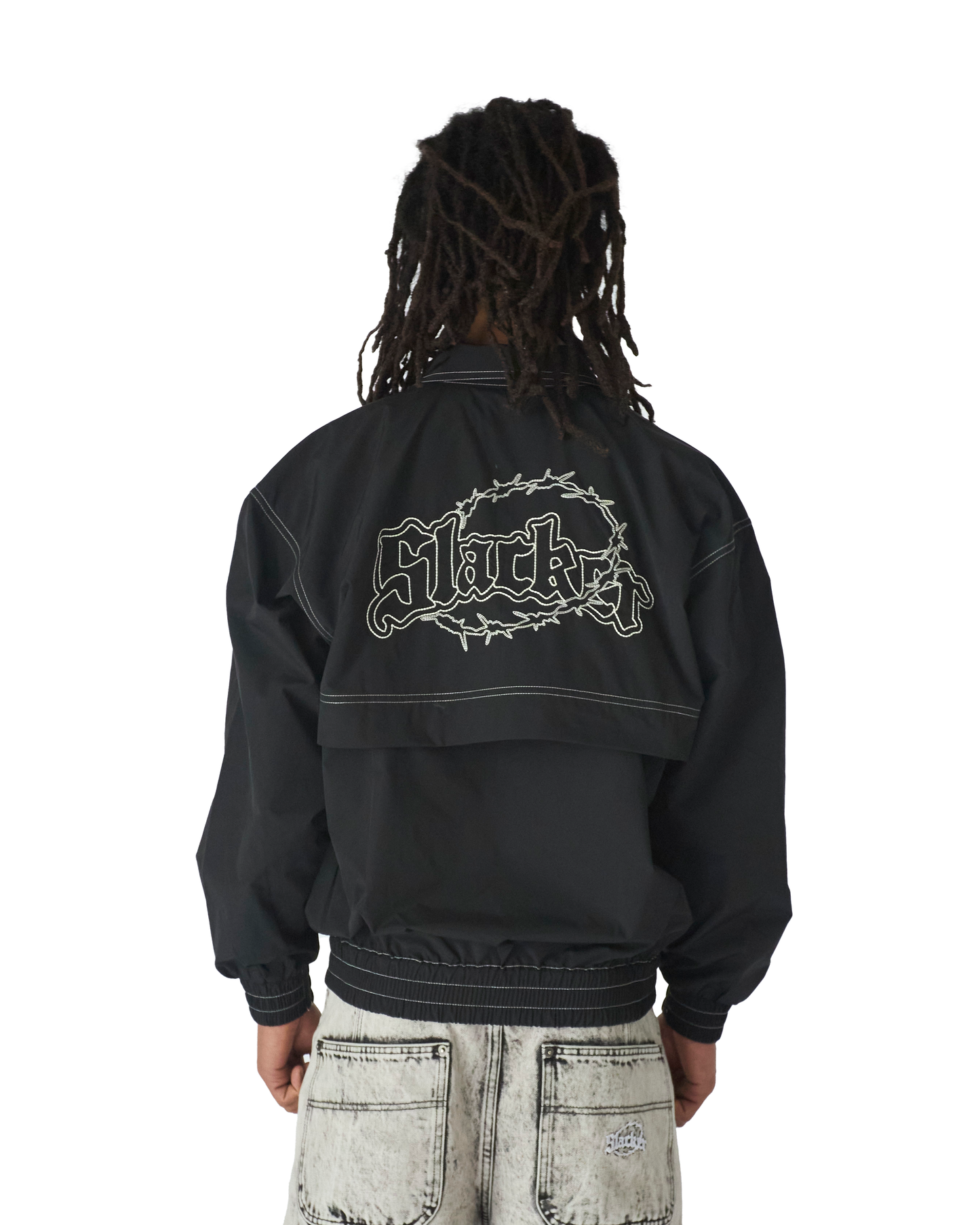 Tech Nylon Jacket Black