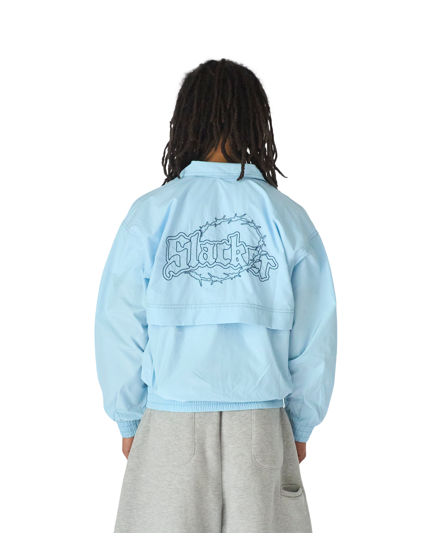 Tech Nylon Jacket Light blue