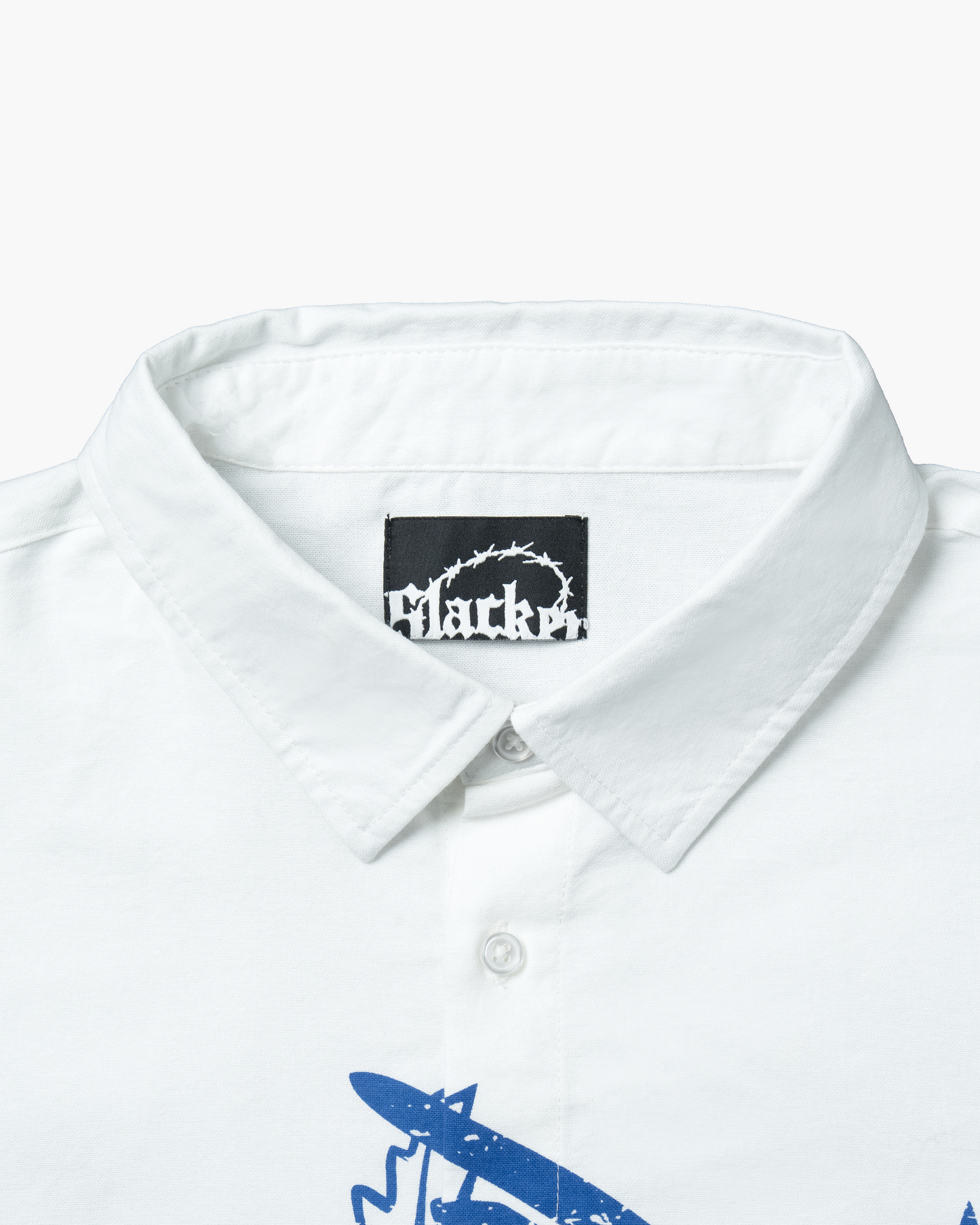 hawk open shirt blue