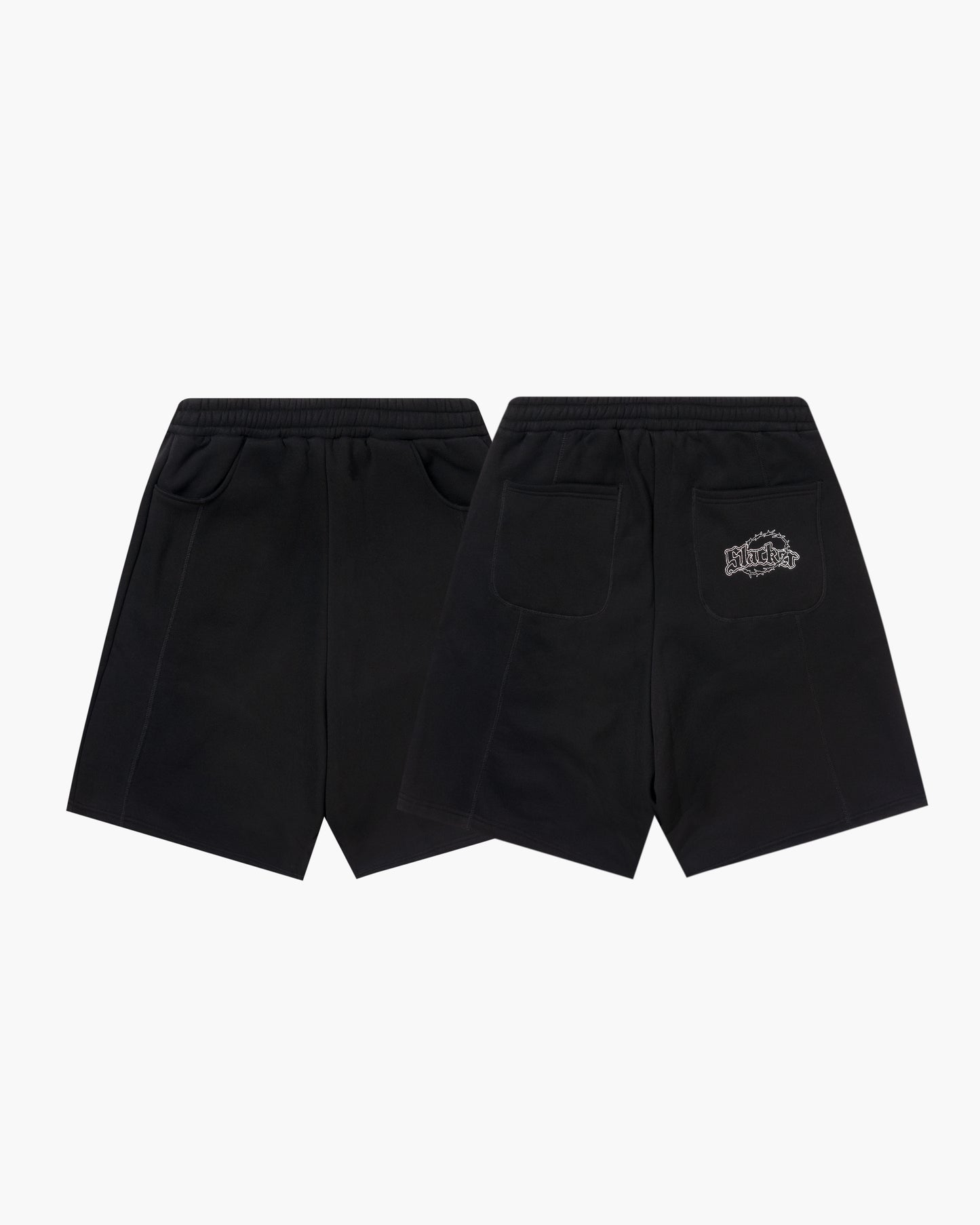 baggy sweat pants black