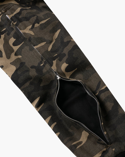 ZIP-SLEEVE CAMO MA-1