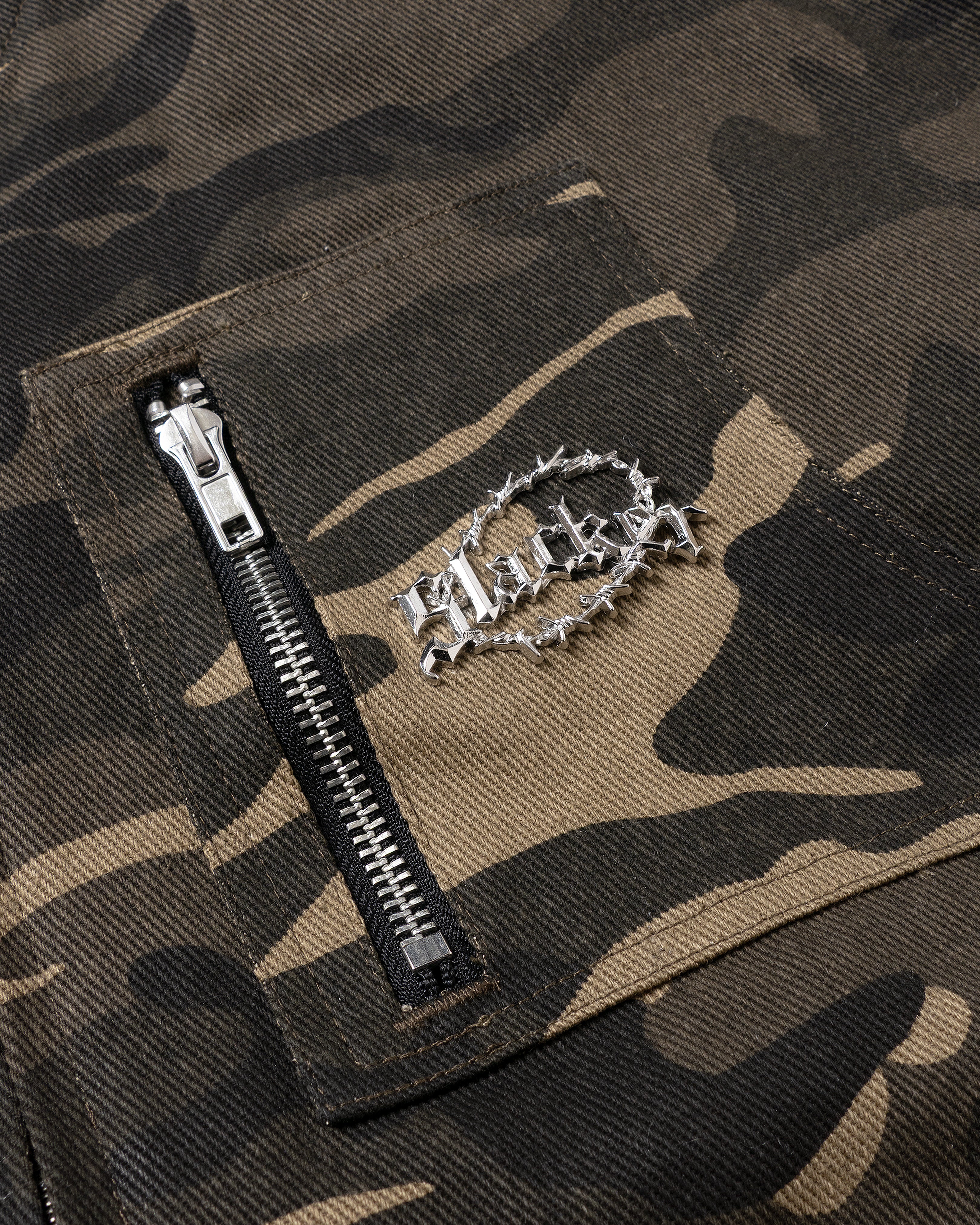 Zip-Sleeve Camo MA-1 Jacket – Slacker