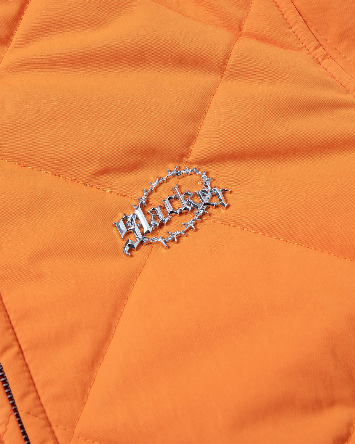 SLACKER QUILTING MA-1 ORANGE