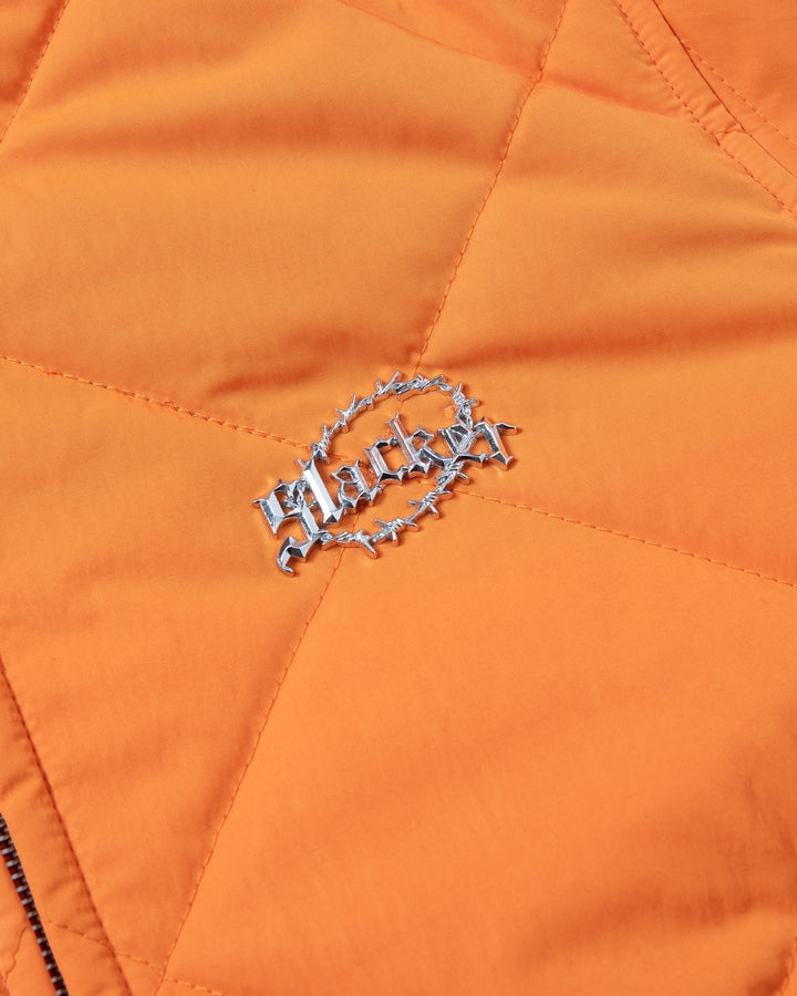 SLACKER QUILTING MA-1 ORANGE