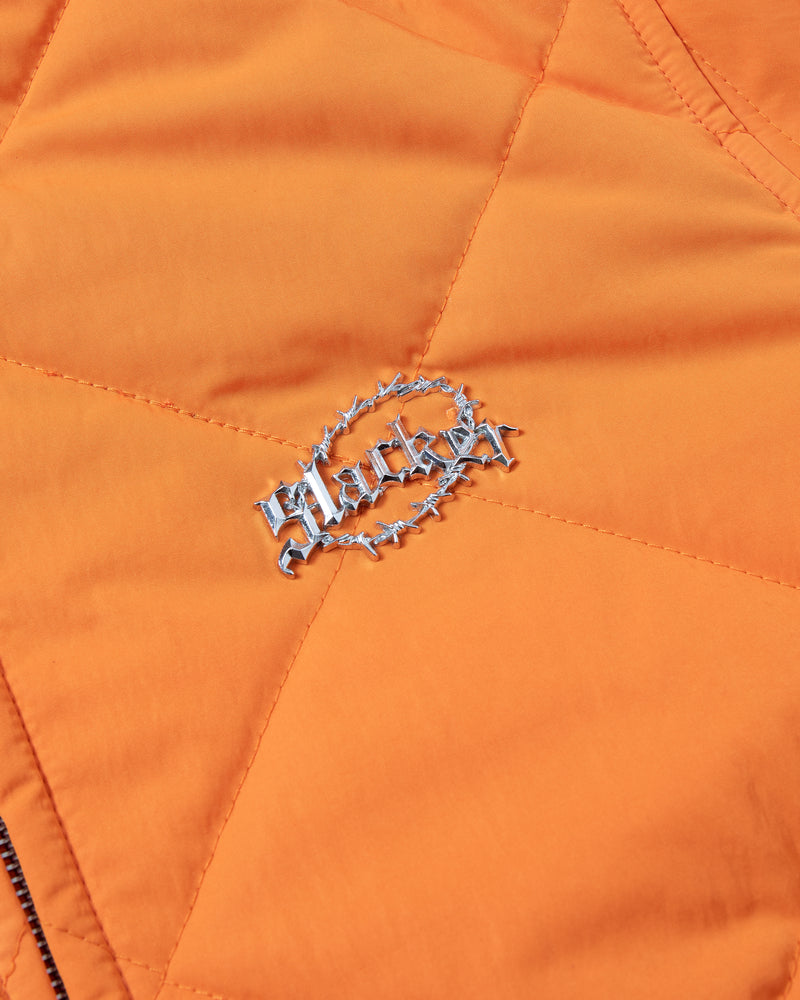 SLACKER QUILTING MA-1 ORANGE