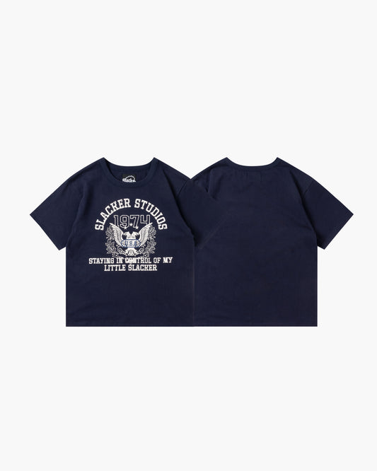 slacker hawk tee navy