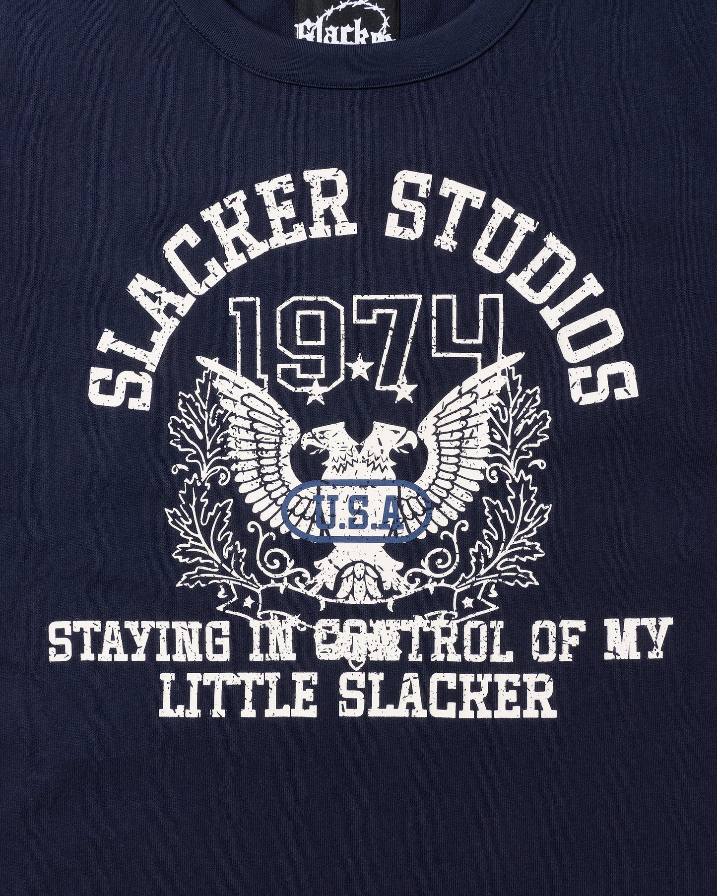 slacker hawk tee navy