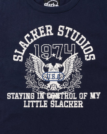 SLACKER HAWK TEE NAVY