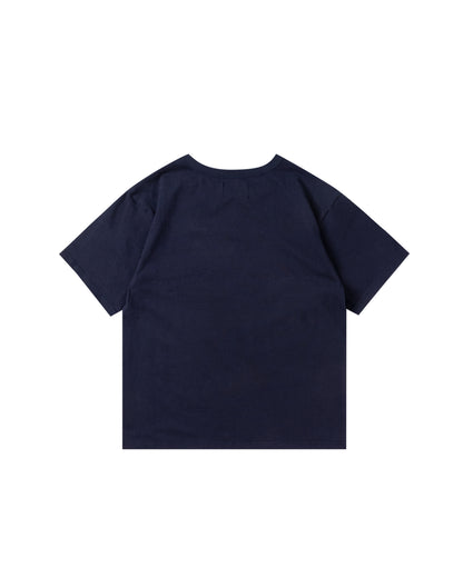 SLACKER HAWK TEE NAVY