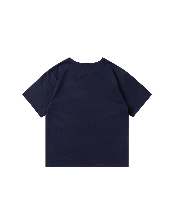 SLACKER HAWK TEE NAVY
