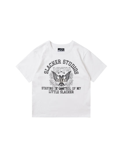 SLACKER HAWK TEE WHITE