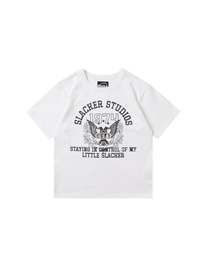 SLACKER HAWK TEE WHITE