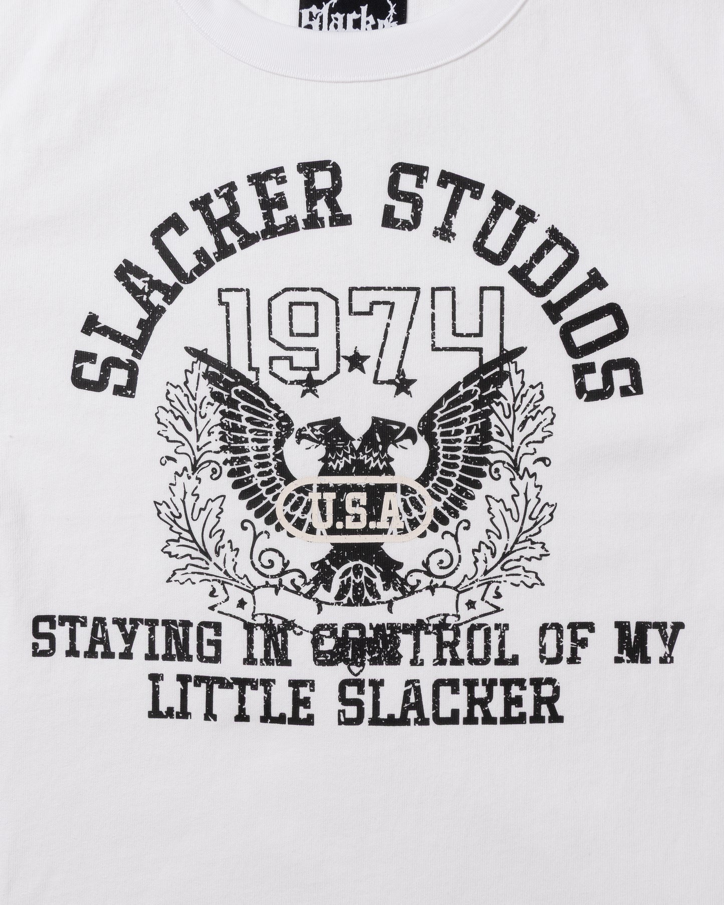 slacker hawk tee white