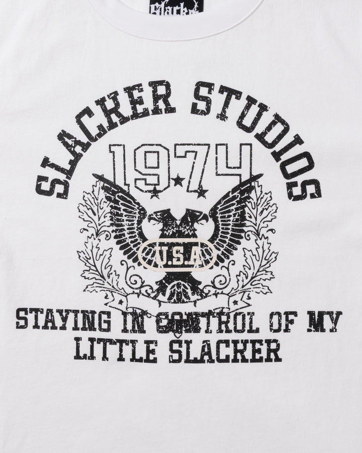 SLACKER HAWK TEE WHITE