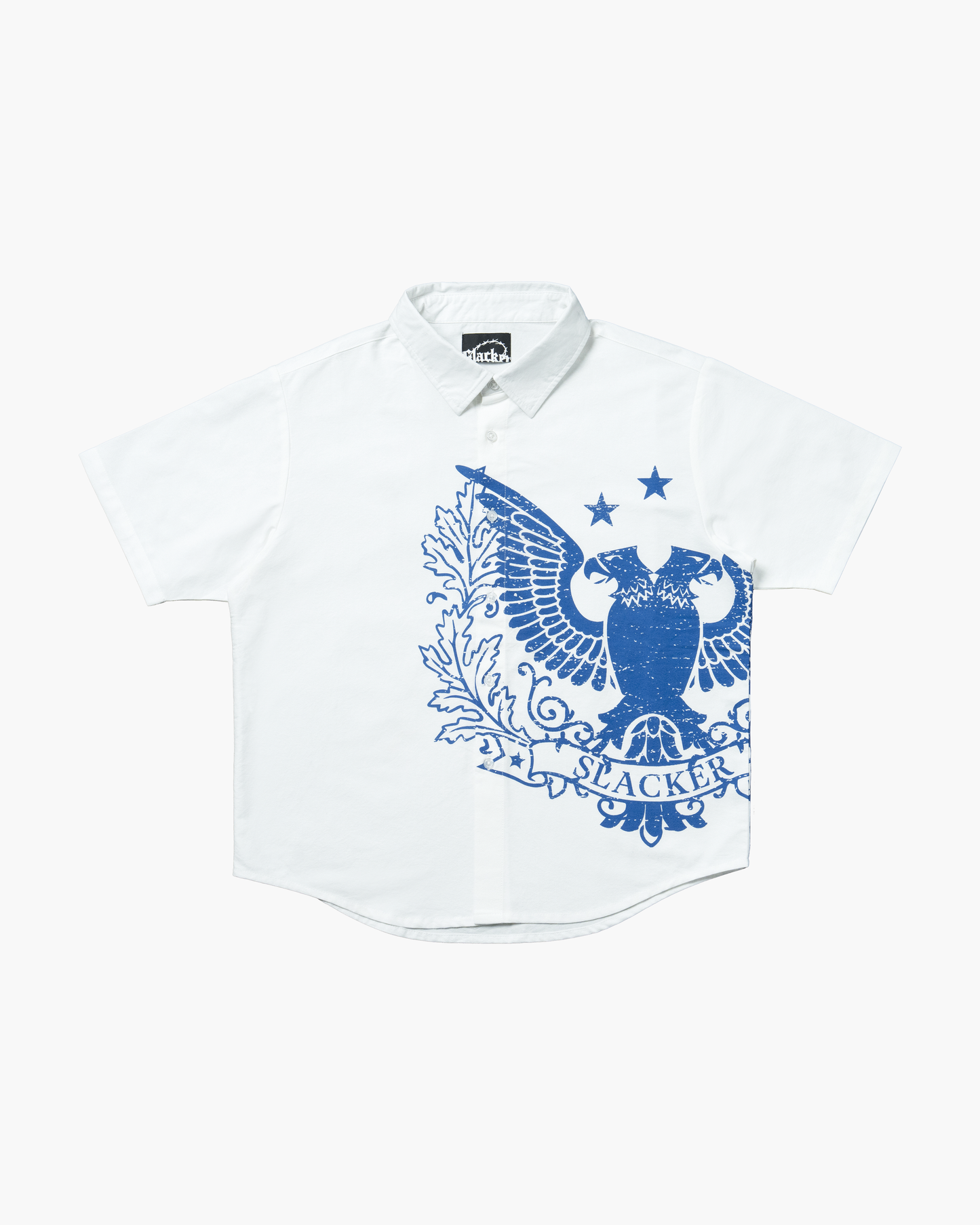hawk open shirt blue