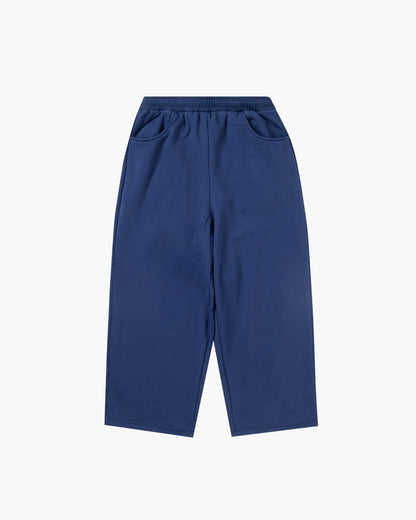 SLACKER WIDE SWEATPANTS　NAVY