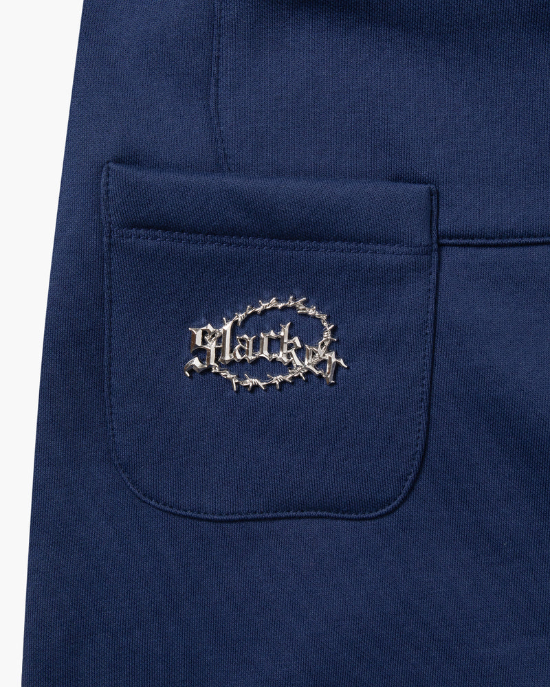 SLACKER WIDE SWEATPANTS　NAVY