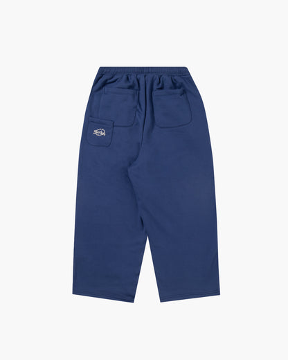 SLACKER WIDE SWEATPANTS　NAVY