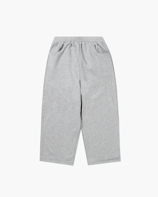 SLACKER WIDE SWEATPANTS GRAY