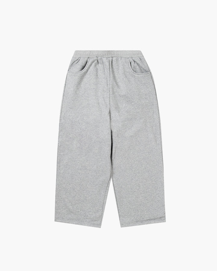 SLACKER WIDE SWEATPANTS GRAY