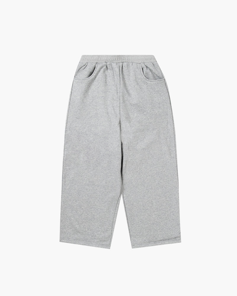 SLACKER WIDE SWEATPANTS GRAY