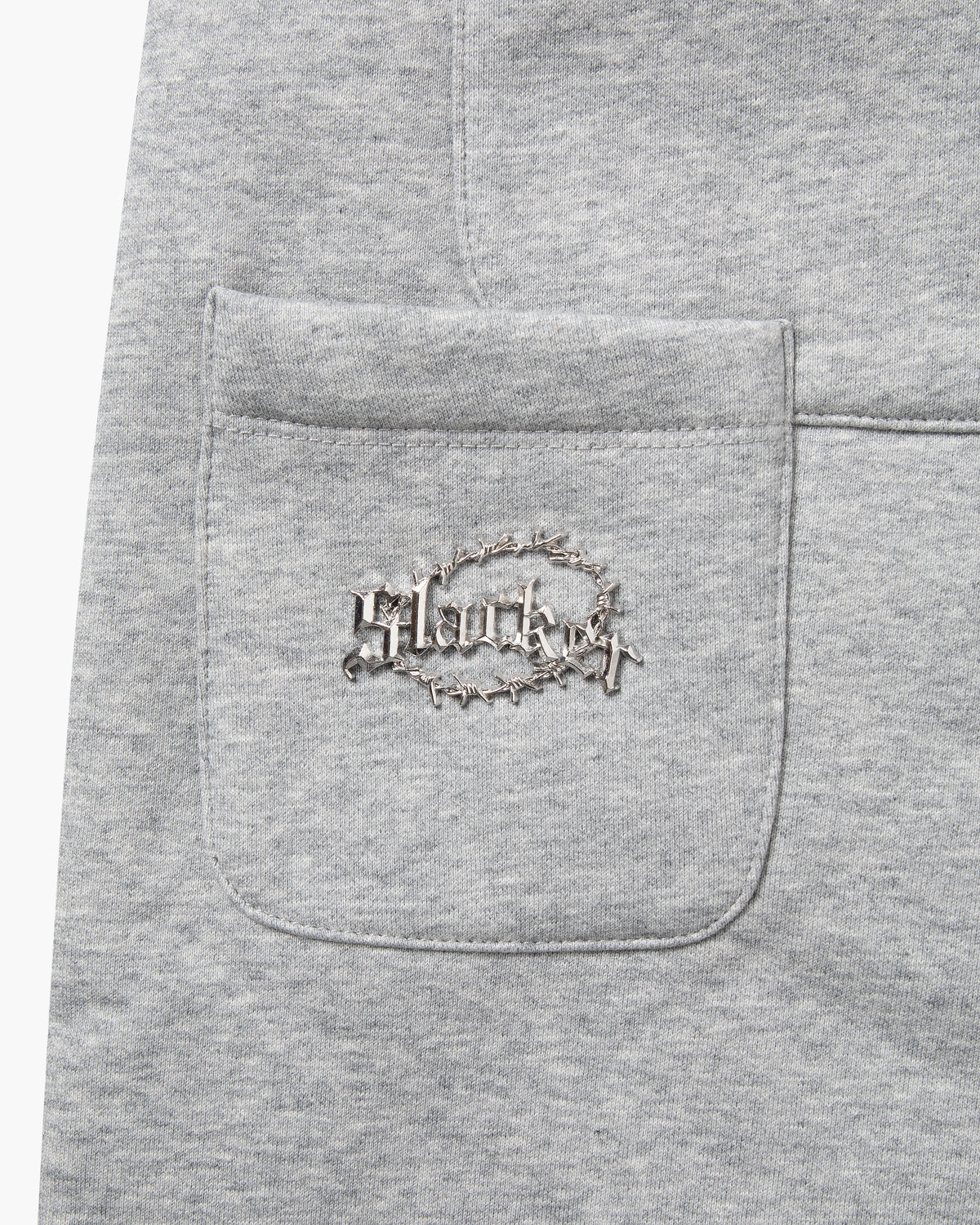 SLACKER WIDE SWEATPANTS GRAY