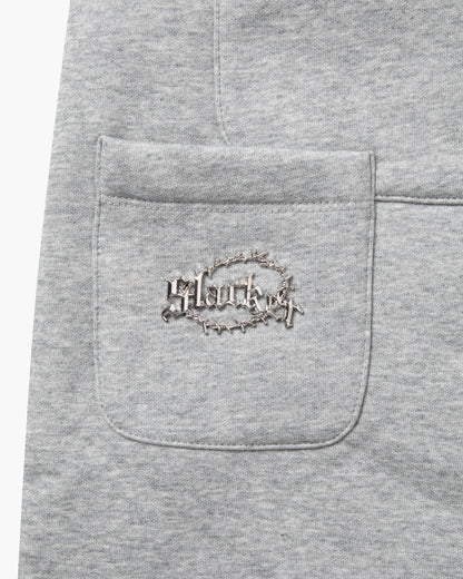 SLACKER WIDE SWEATPANTS GRAY