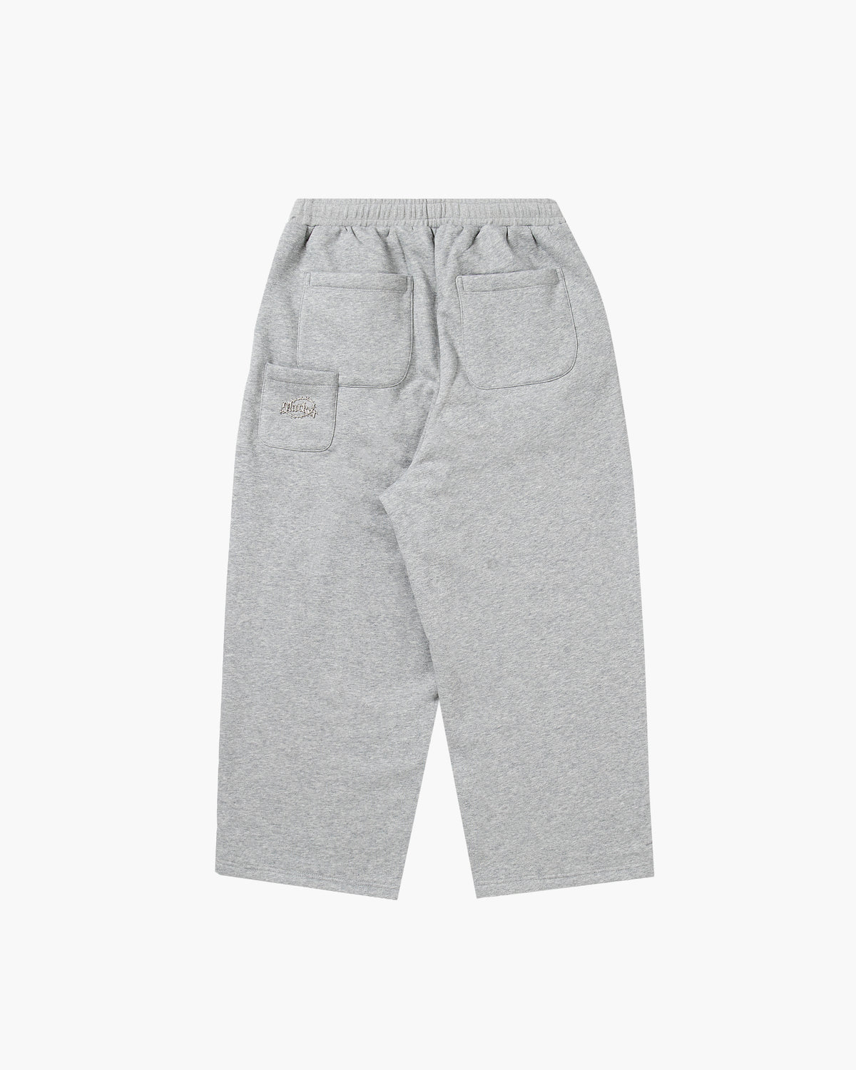 SLACKER WIDE SWEATPANTS GRAY