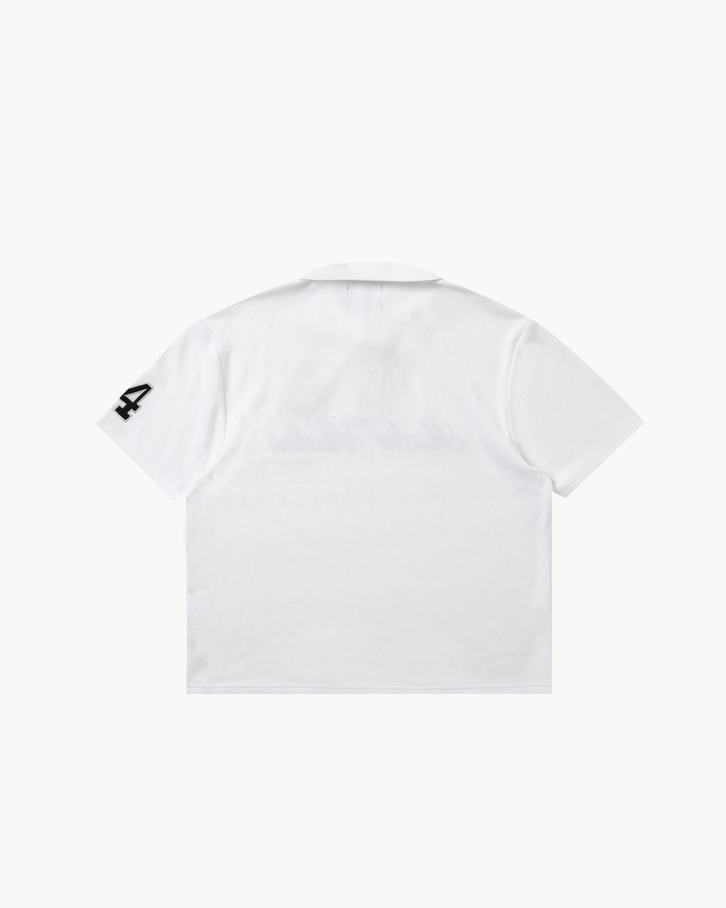 slacker crest polo white