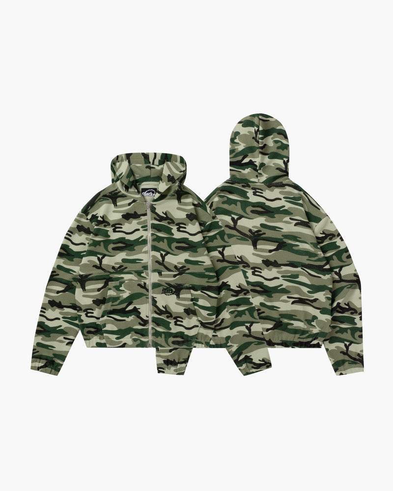 Como Thermal Zip Hoodie