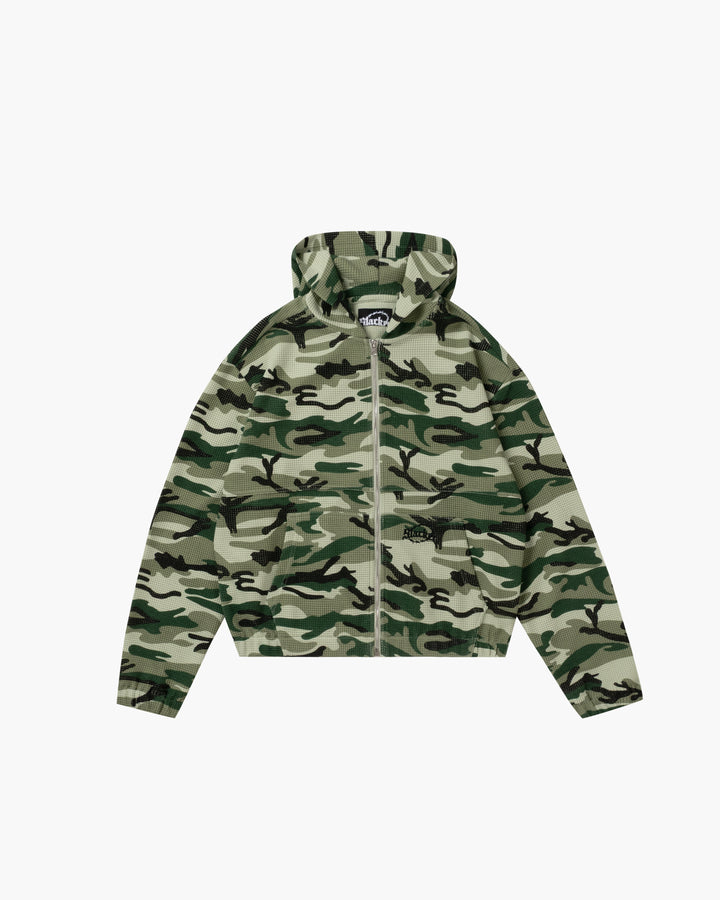 Como Thermal Zip Hoodie
