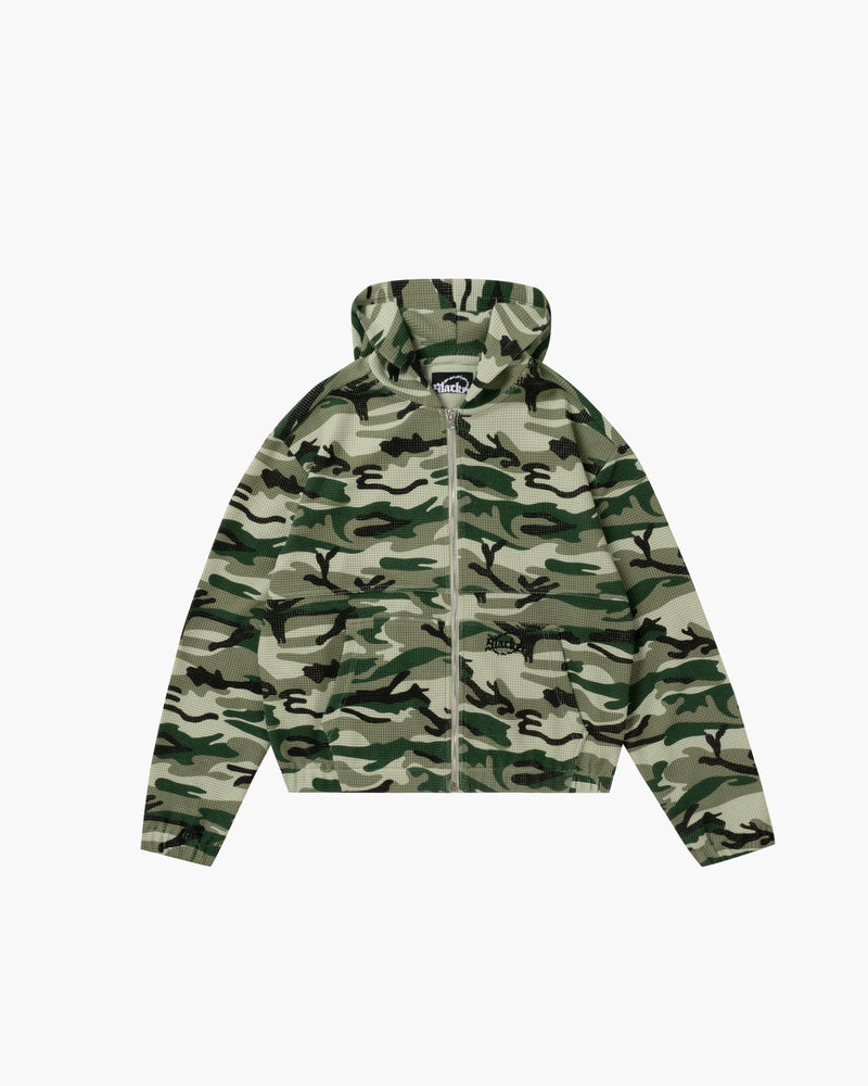 Como Thermal Zip Hoodie