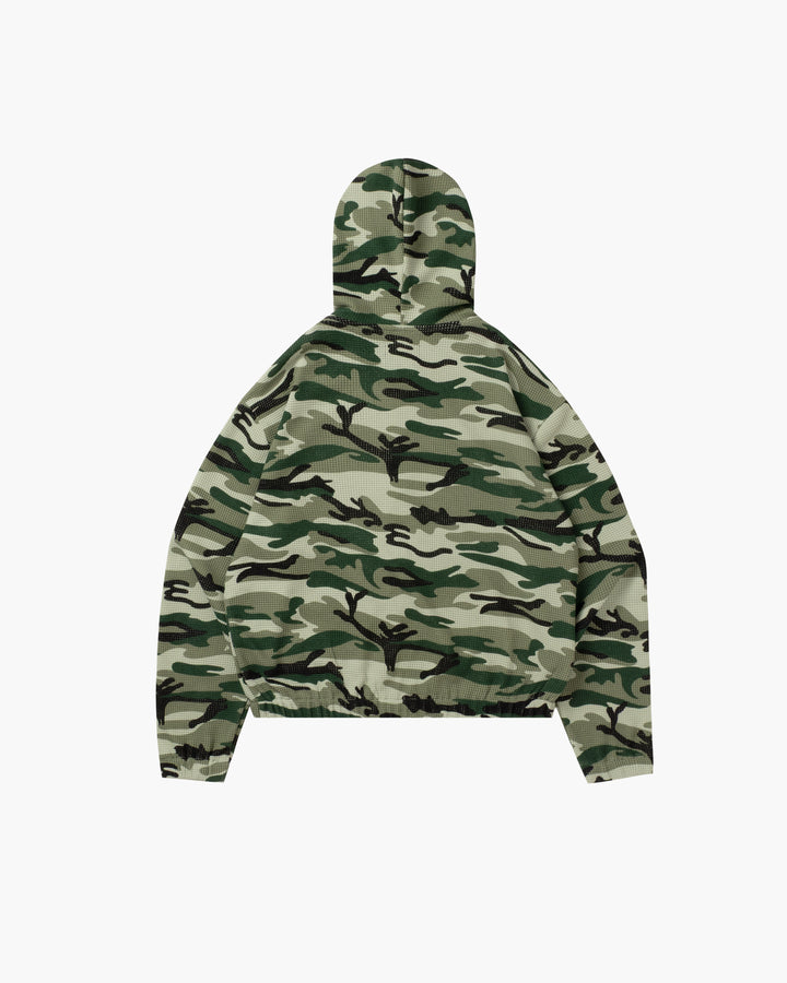 Como Thermal Zip Hoodie