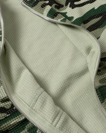 Como Thermal Zip Hoodie