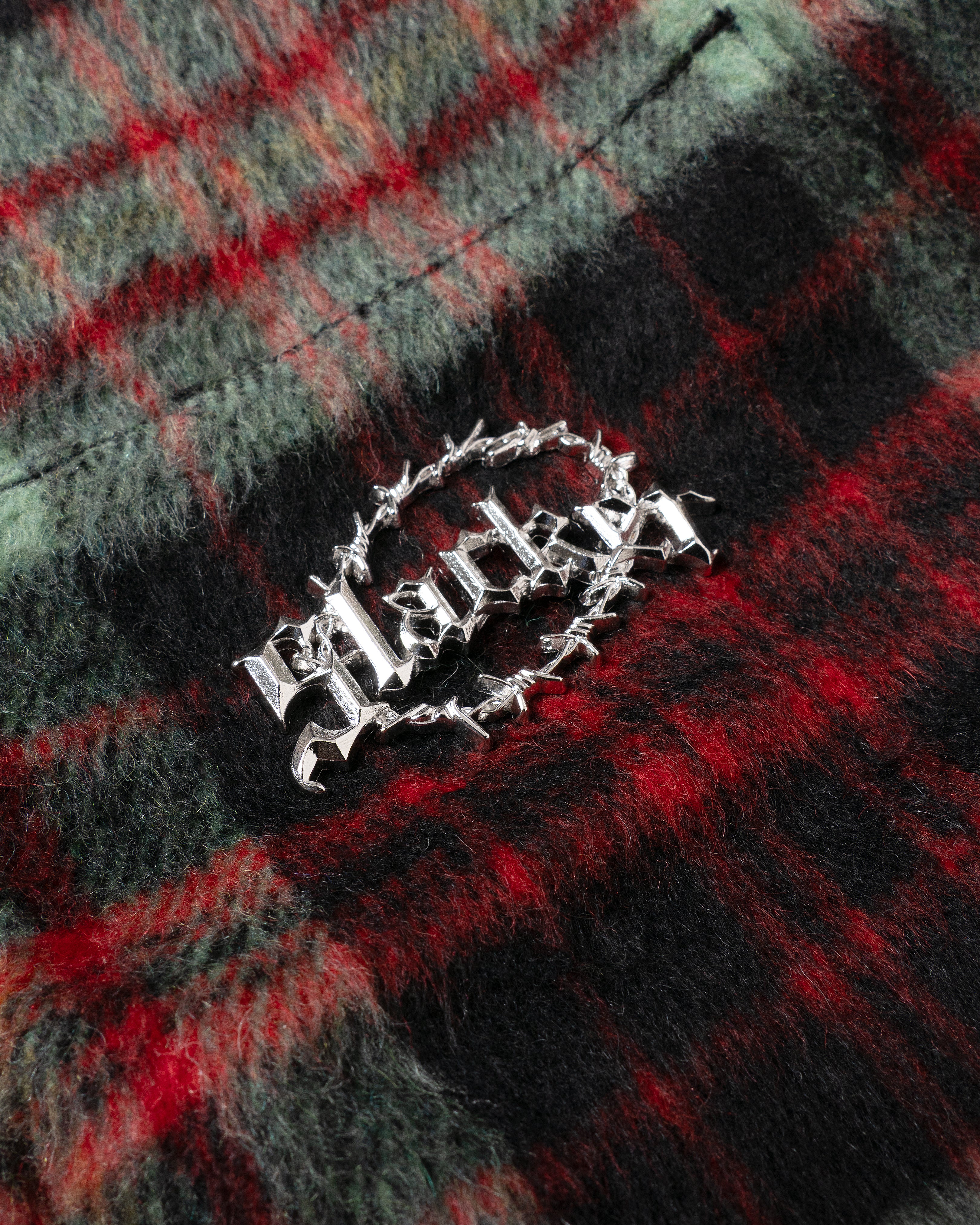 Check hood zip jacket Red – Slacker