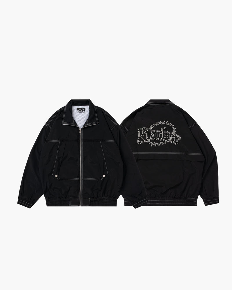 Tech Nylon Jacket Black