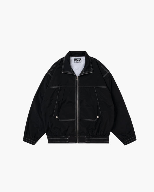 Tech Nylon Jacket Black