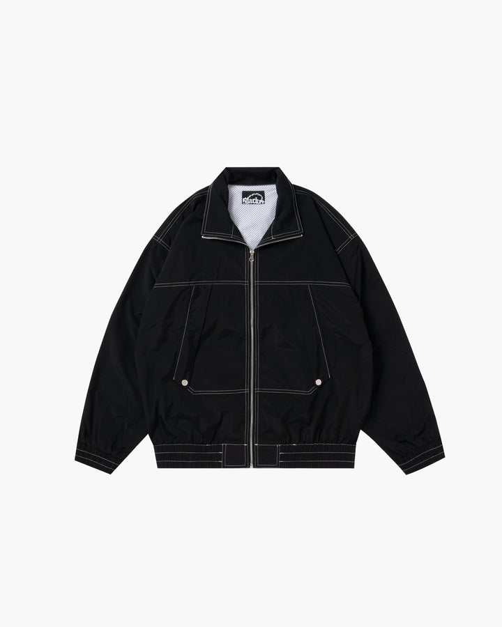 Tech Nylon Jacket Black