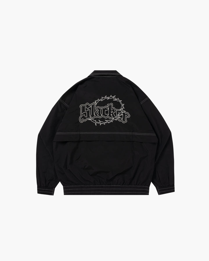 Tech Nylon Jacket Black